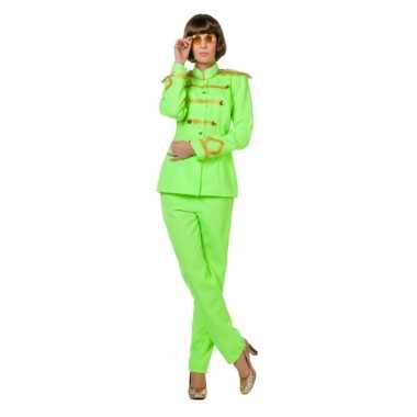 Beatles john lennon groen verkleedkleding voor dames
