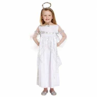 Engel kerst verkleedkleding verkleedkleding wit voor meisjes