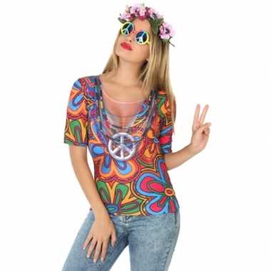 Hippie verkleedkleding voor dames