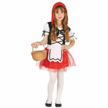 Roodkapje verkleed verkleedkleding/jurkje voor meisjes
