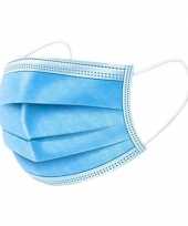 120x beschermende mondkapjes blauw
