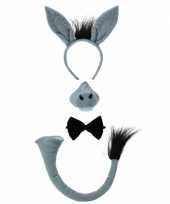 Ezel verkleedkleding set