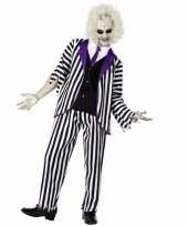 Halloween gestoorde man verkleedkleding voor heren