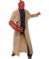 Hellboy verkleedkleding 4 delig