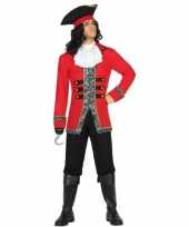 Kapitein piraat james verkleed pak verkleedkleding voor heren