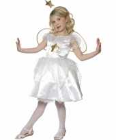 Kerststal verkleedkleding engel jurkje
