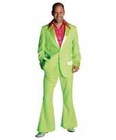 Lime groen jaren 70 verkleedkleding heren