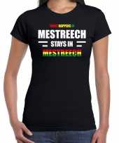 Maastricht mestreech verkleedkleding t shirt zwart dames