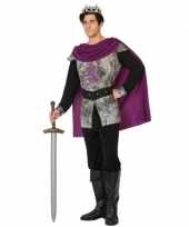 Middeleeuwse ridder koning verkleed verkleedkleding voor heren