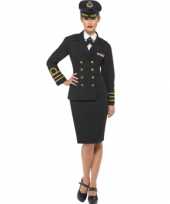Navy officiers verkleedkleding voor dames