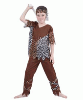 Neanderthaler verkleedkleding voor kinderen