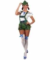Oktoberfest sexy oktoberfest verkleed pak verkleedkleding groen voor dames