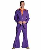 Paars jaren 70 verkleedkleding heren