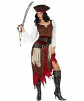 Piraat francis verkleed pak verkleedkleding voor dames
