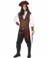 Piraat lewis verkleed pak verkleedkleding voor volwassenen