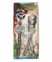 Piratenset 6 delig voor kinderen