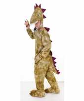 Pluche dinosaurus verkleedkleding volwassenen