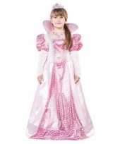 Roze koningin verkleedkleding voor meisjes