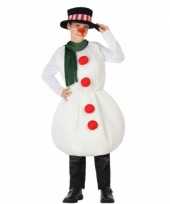 Sneeuwpop verkleedkleding voor kinderen