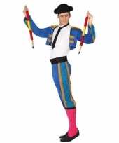 Spaanse matador stierenvechter verkleed verkleedkleding voor heren
