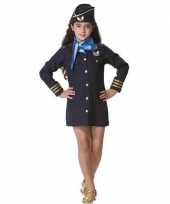 Stewardess verkleedkleding voor meisjes